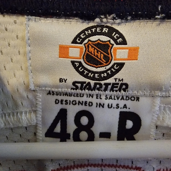 Rare Wayne Gretzky Authentic WHITE STATUE OF LIBERTY STARTER JERSEY SIZE 48-R - Picture 5 of 7